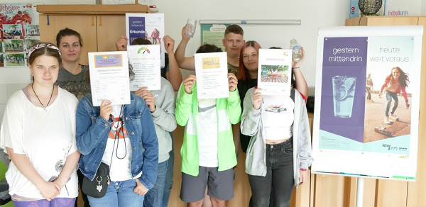 Der 3. Platz und 300 Euro geht an die Klasse 9a der Pestalozzi-Schule in Rathenow.
